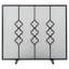 Quatrefoil Iron Fireplace Screen-63681785