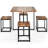 Felício 4 - Person Dining Set-916802163-916802162-916802161