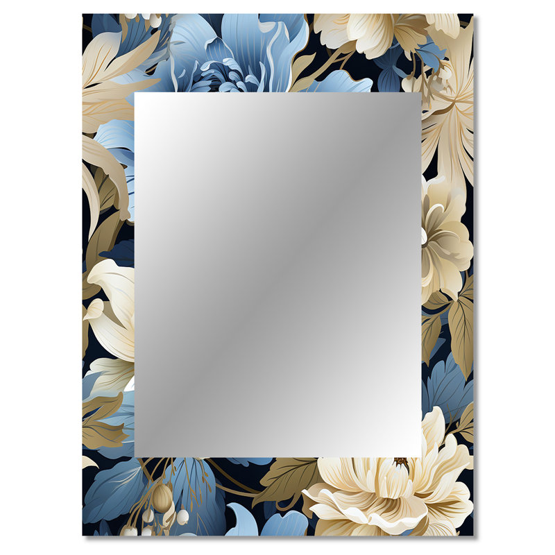 Motif floral Ashkon, 40 po x 30 po