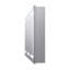 Armoire à pharmacie murale 48 po x 24 po à DEL en aluminium brillant avec miroir-133233865