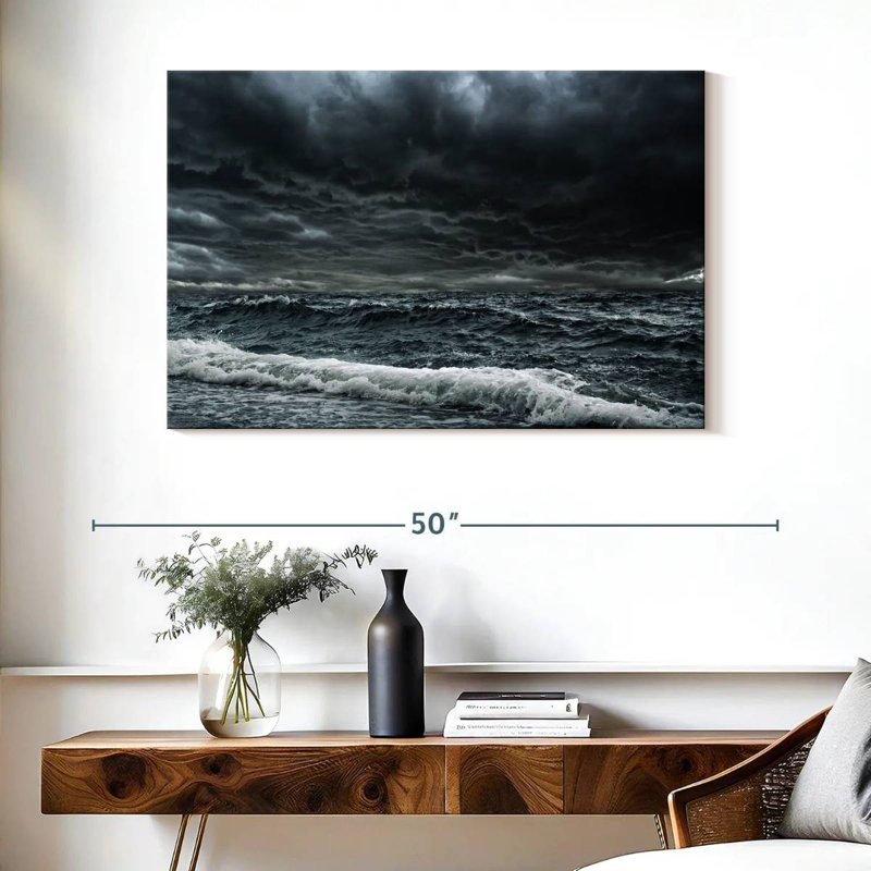 Gillard Storm Waves, H 26 po x l 39 po
