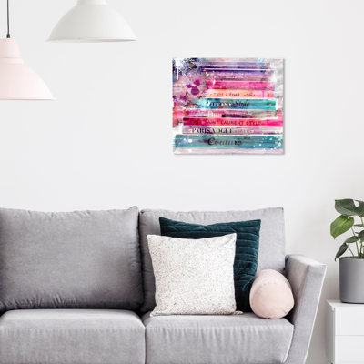 Fashion Splash Library Books  Painting