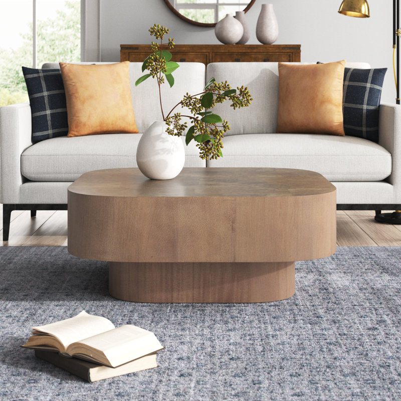 Bronwood Single Coffee Table, Warm Umber Burl