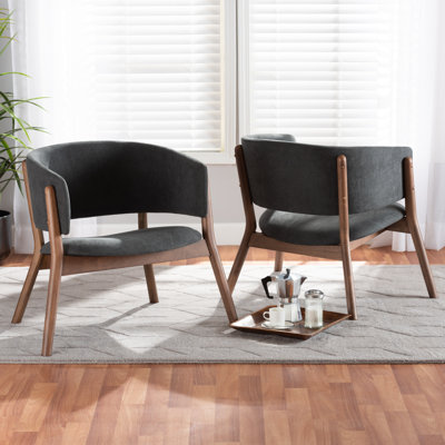 Kawamura Upholstered Barrel Chair