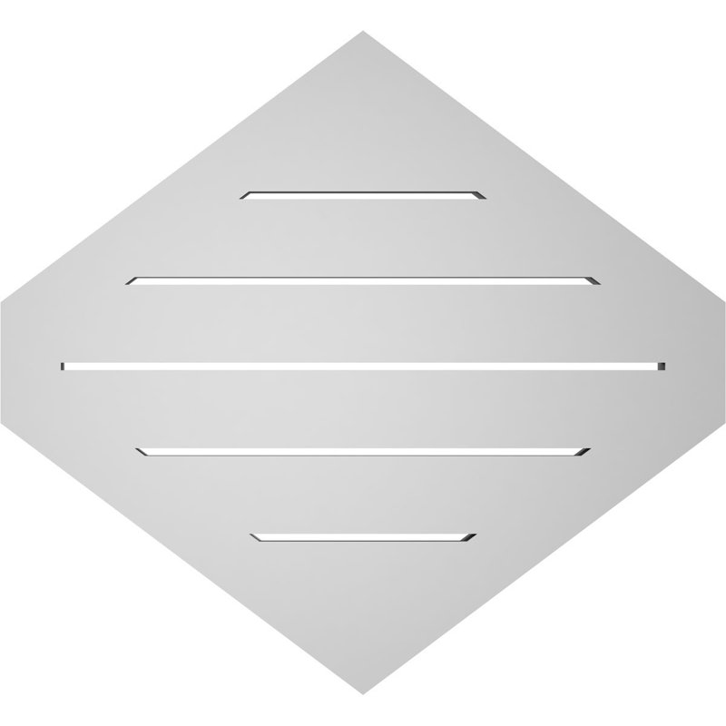 Pente verticale verticale en uréthane 9 pi, H 22 po x l 24 po x P 1,5 po