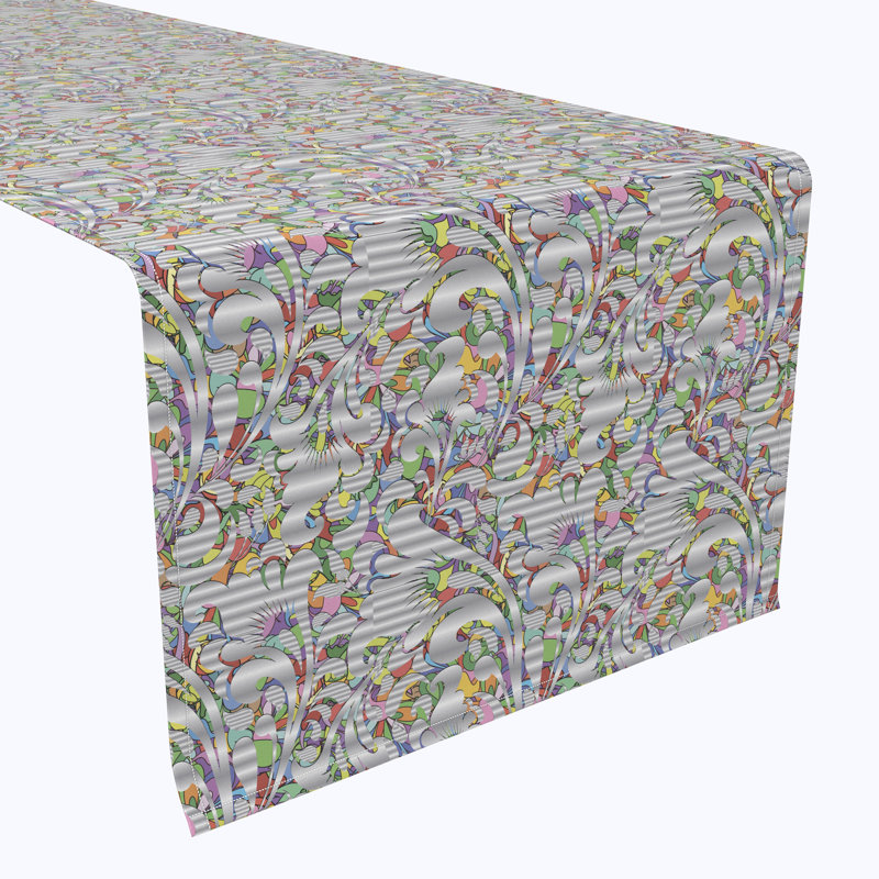 Floral Table Runner, 108" x 14"