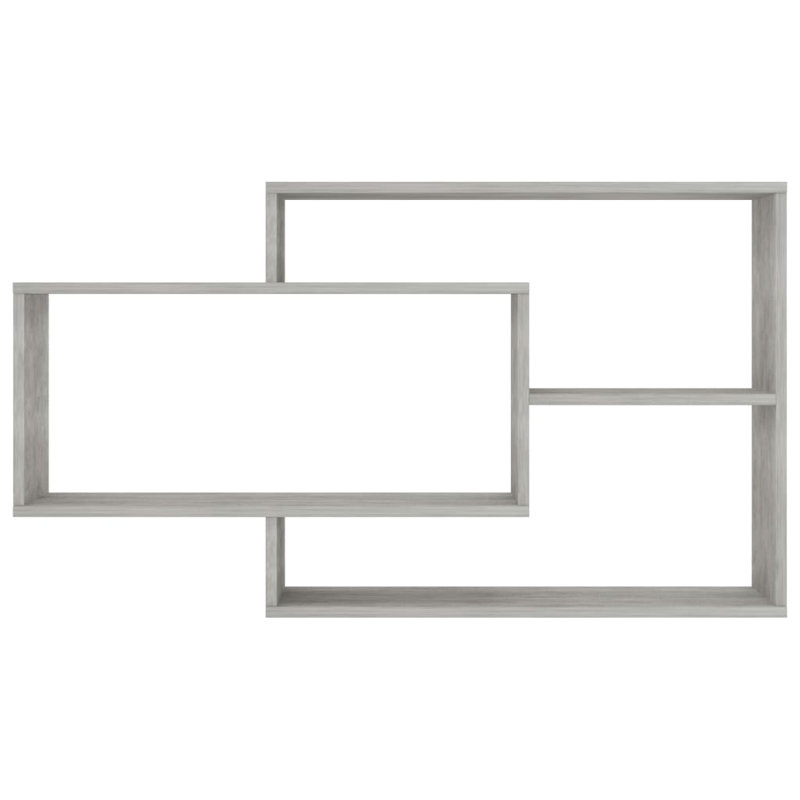 Neo 3 Piece Tiered Shelf, Concrete Gray