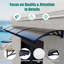 GUANSU-CN Polycarbonate Cover Retractable Door / Window Awning-124654797-124654798