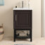 Meuble-lavabo simple 20 po avec comptoir en céramique et robinet monotrou Festival-169988252