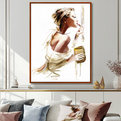 Fashion Fashion Portrait, impression numérique