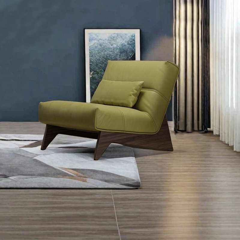 Deon, Green Faux Leather