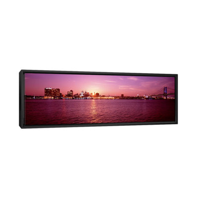 " Pennsylvania, Philadelphia At Dusk "