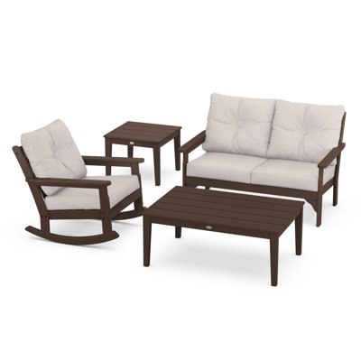 Vineyard 4-Piece Deep Seating Rocker Set
