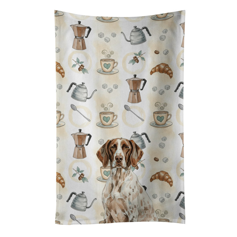 Serviette de cuisine German, Braque allemand à poil court