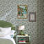 Joules Trailing Indienne Floral Blue/Green Wallpaper-127420892