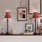 Esquer Brenda Buffet Lamp Set