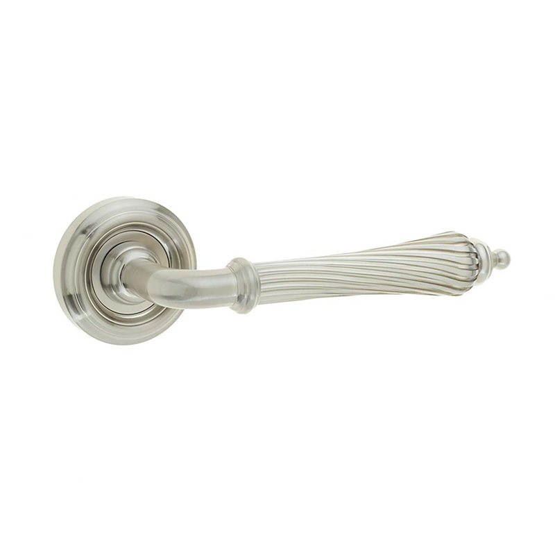 Giselle Passage Door Handle, Satin Nickel