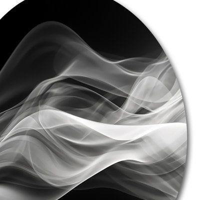 Teachey noir blanc contemplatif abstraction II
