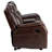Avant 76'' Faux Leather Reclining Loveseat