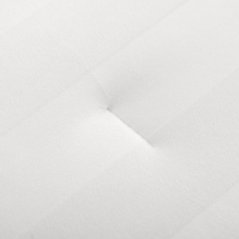 Ensemble de conforts en velours Aisbo Milk Velvet, Édredon pour grand lit + 2 taies décoratives, Blanc