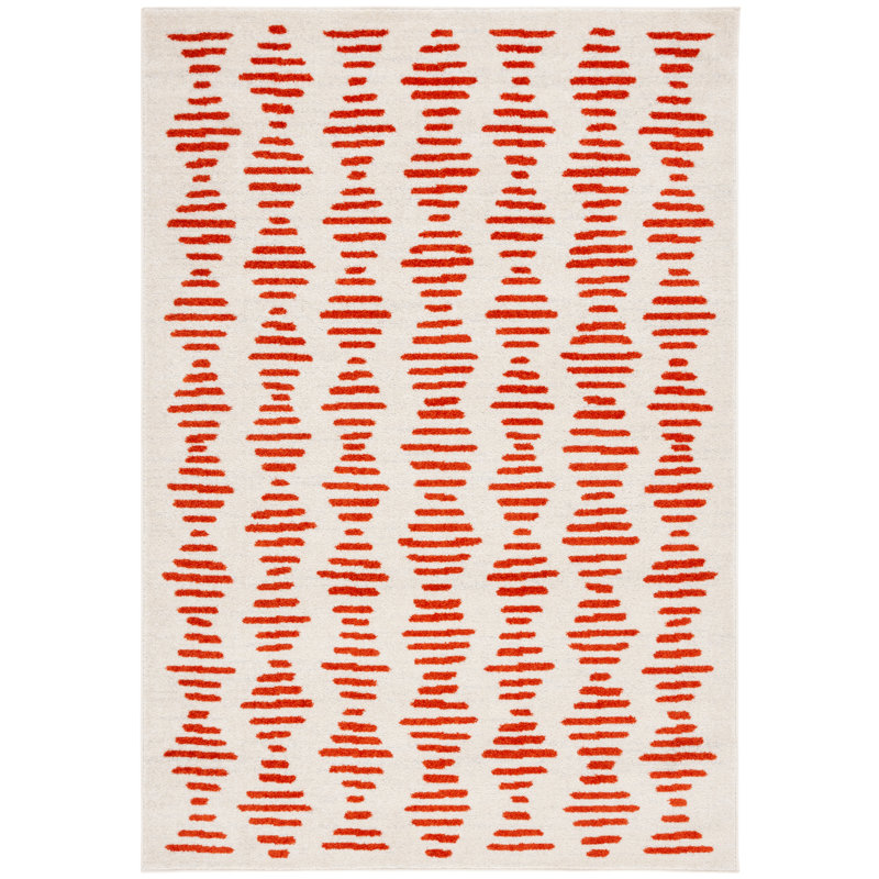 Kaitrin Tulum Performance Abstract Rug, Rectangle 6'7" x 8'7"