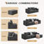 Versatile Modular Sofa for Living Spaces, Enhancing Comfort and Style-22604374