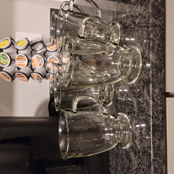 Libbey Kona Glass Coffee Mugs, 16-ounce & Reviews | Wayfair