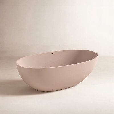 Forma 61" Solid Surface Soaking Bathtub
