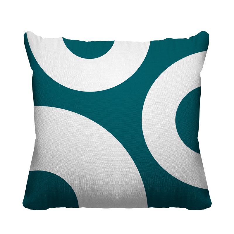Coussin décoratif intérieur / extérieur Ramsey, L 17 po x H 17 po, Vert