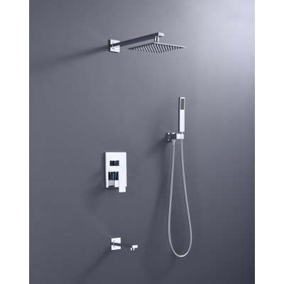 Rain Adjustable Shower Head 1.75 GPM GPM