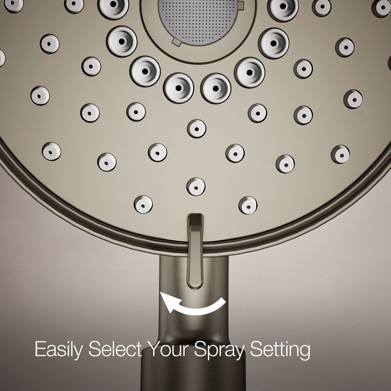 Purist® 2.5 GPM 2-In-1 Multifunction Shower Combo Kit, Vibrant Brushed Nickel
