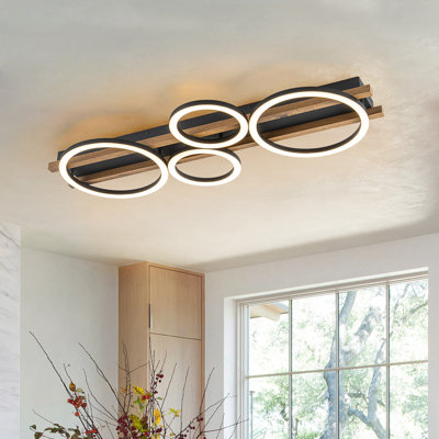 Plafonnier encastré 4 lumières DEL 4 lumières