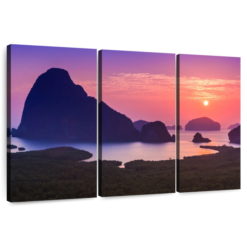 Alvord Phang Nga Bay, 32" H x 50" W