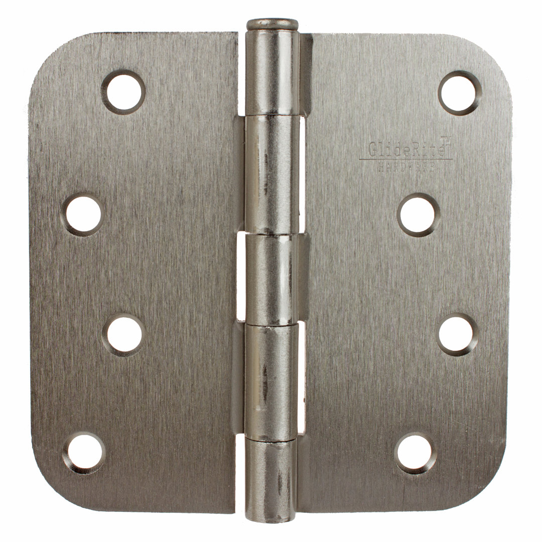 4" H x 4" W Removable Pin Door Hinges (Set of 12) GlideRite Hardware 