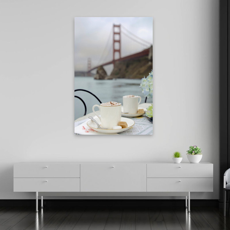 Dream Cafe Golden Gate Bridge # 6 - Photographie, Californie, San Francisco, États-Unis, art, H 60 po x l 40 po