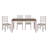 Transitional Design Rectangular 1Pc Dining Table