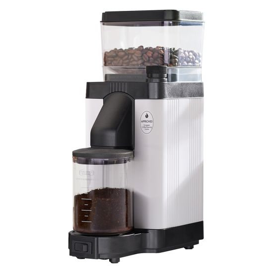 Moccamaster Electric Burr Coffee Grinder, Matt White