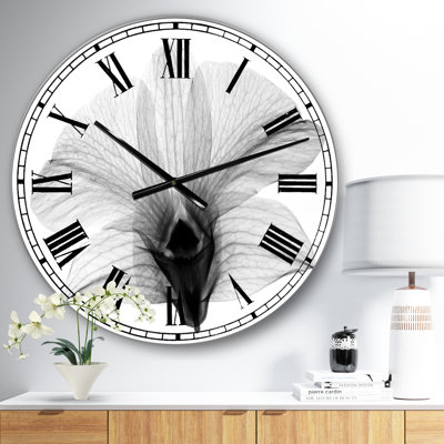 Horloge murale Dendrobium