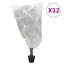  Ensemble de housse en molleton végétal 12 pièces non tissé blanc 0,8 x 3,3 pi-616144510-616144485-616144491