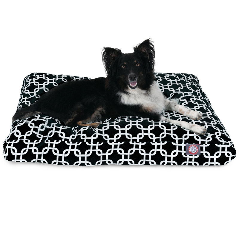 Coussin Links Orthopedic, Noir, Moyen (l 29 po x P 36 po x H 5 po) ;