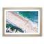 Bournemouth Beach Painting - Single Picture Frame Print on MDF-56634575-56634577