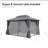 Lausaint Home 10'x13' Steel Patio Gazebo-103591279