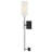 Sophisticated 36 in. Crystal Stem Single Light Wall Sconce-108493431