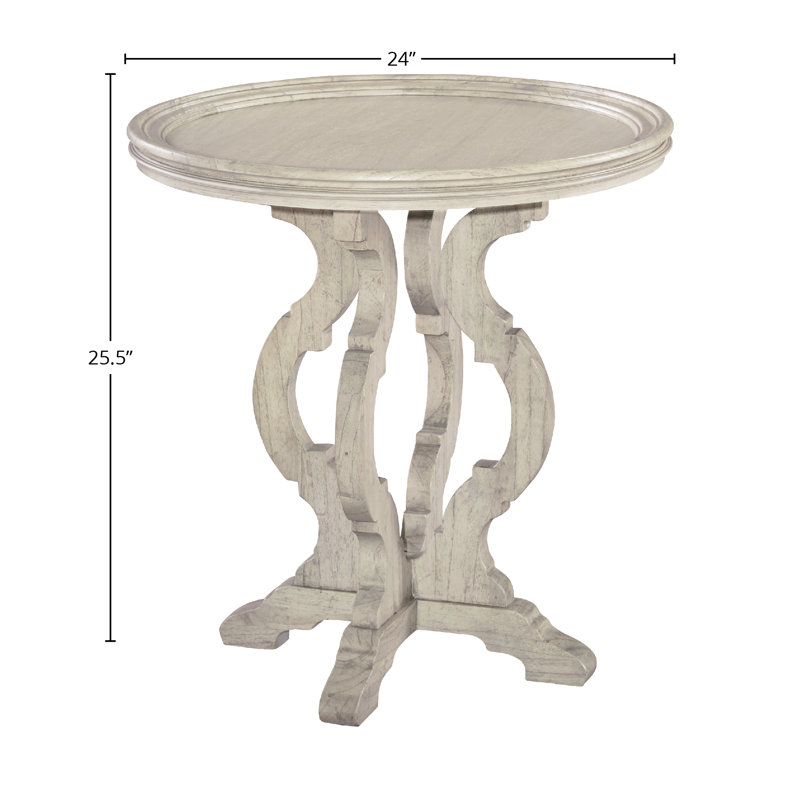 Jenevieve Solid Wood End Table
