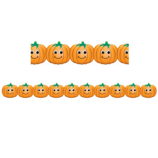 Classroom Border - Happy Pumpkins