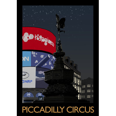 Picacadilly Circus 5 1 Piece Wall Art