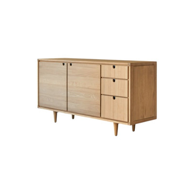 Jonàk 57.09'' W Solid Wood Sideboard