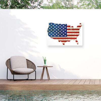 Toile pour l'extérieur «American Cut Out» Assen Art Licensing Studio