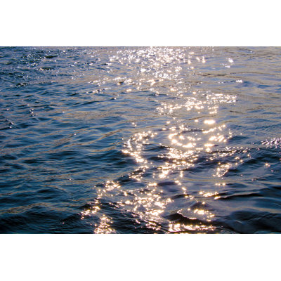 Sun Reflections On Sea - Wrapped Canvas Print