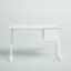 Metal Base Writing Desk